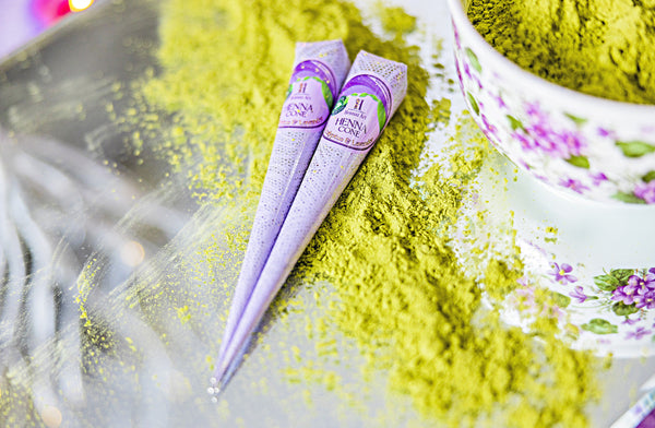 2 Henna Cones Eucalyptus and Lavender