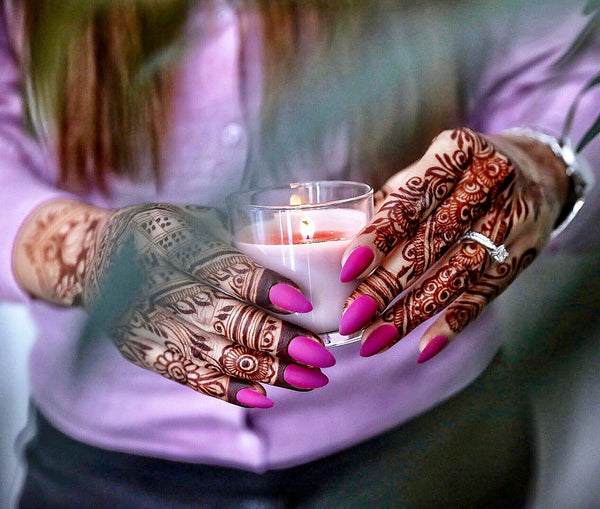5 Henna Cones (Lavender)