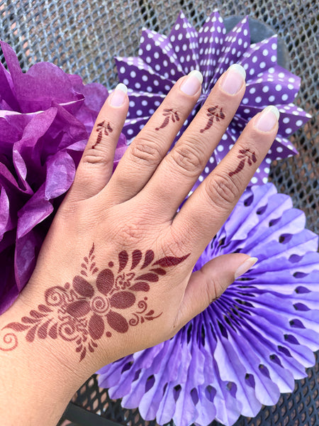 Hennaz Art DIY Deluxe Henna Kit (Eucalyptus & Lavender)