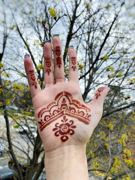 Hennaz Art DIY Deluxe Henna Kit (Eucalyptus & Lavender)