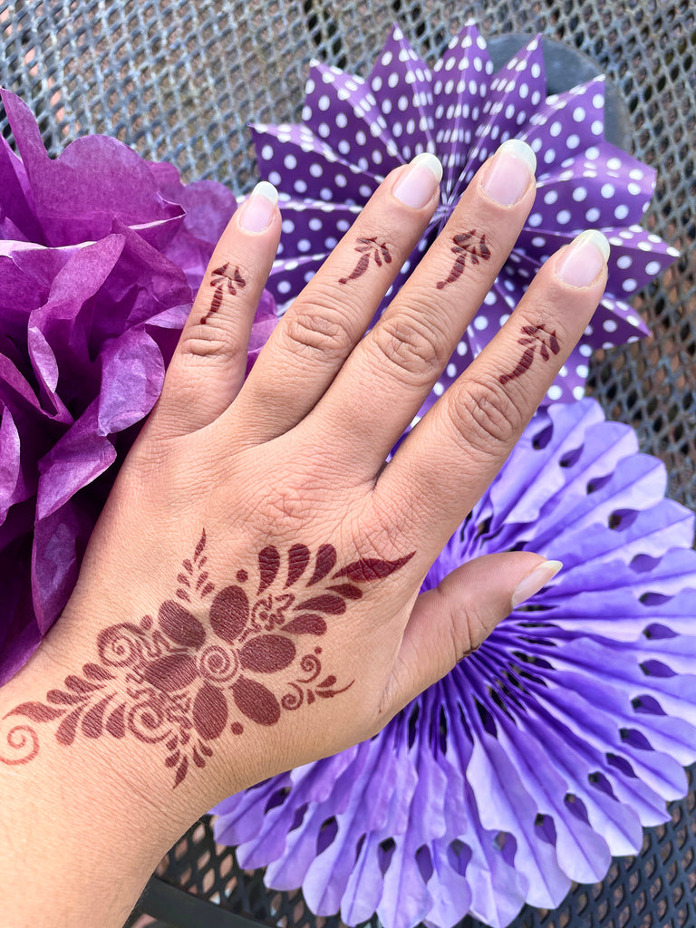 4 Henna Cones Eucalyptus and Lavender – Hennaz Art Shop